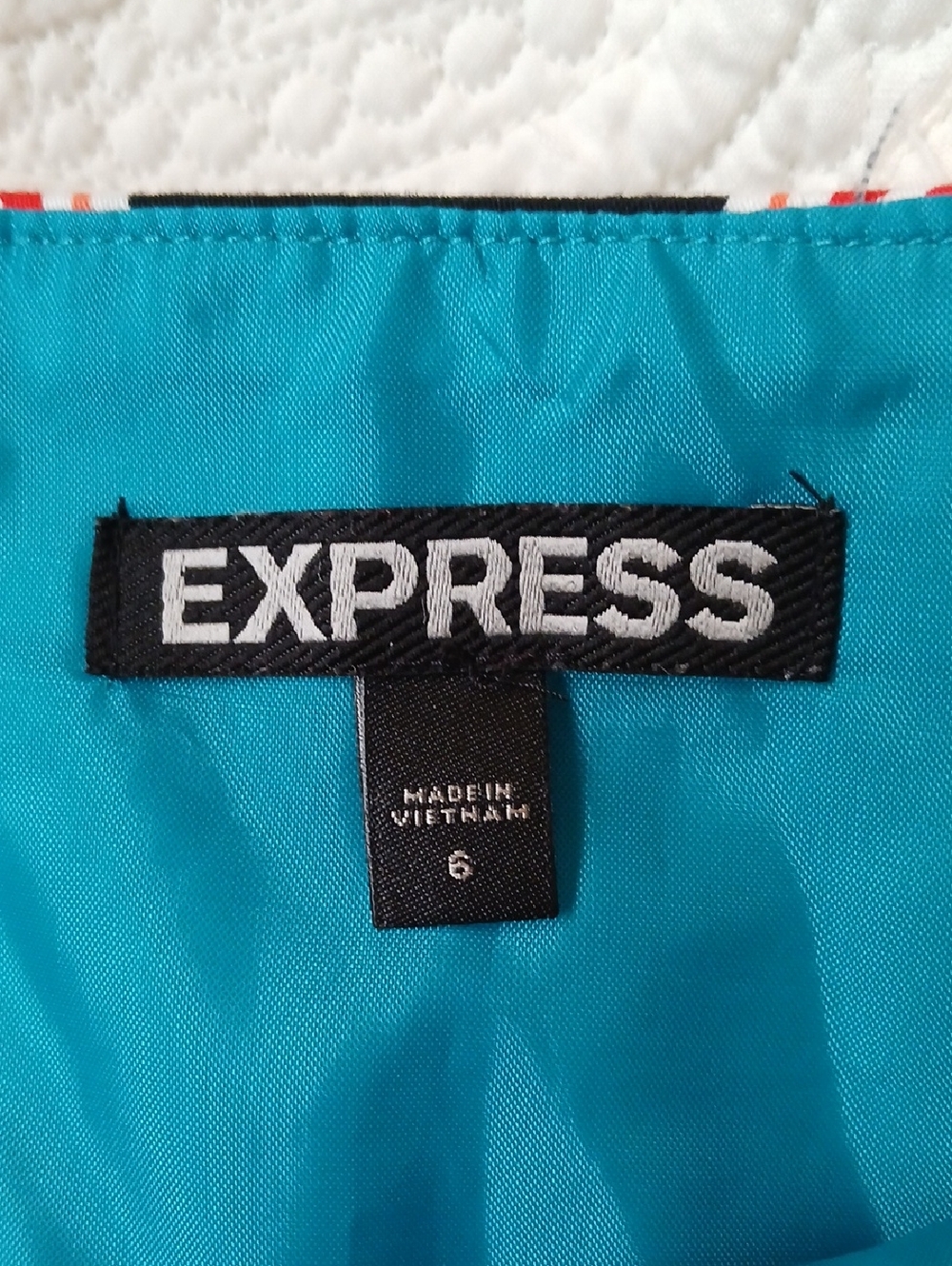 Express Colorfull Tropical Summer Mimi Skirt - Picture 7 of 7